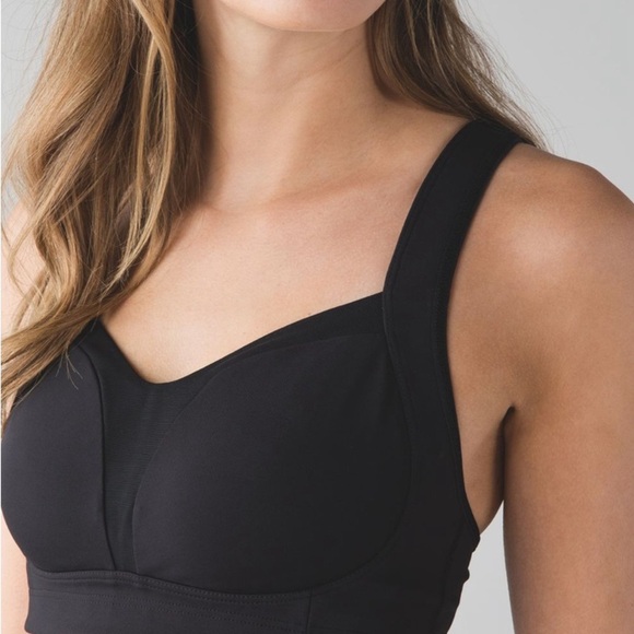 Lululemon Black Luxtreme Ta Ta Tamer Bra - Picture 2 of 8